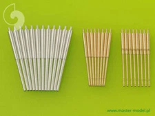 1/200 Master Model German battleship Bismarck - secondary and heavy AA armament