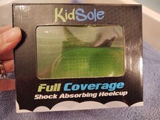 KidSole Full Coverage Shock Absorbing Heelcup Kid Size 2-7 2 Pairs