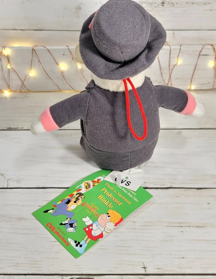 CVS 1999 Edición Limitada Stuffins Frosty’s Winter Wonderland Professor Hinkle Foto 4 de 4