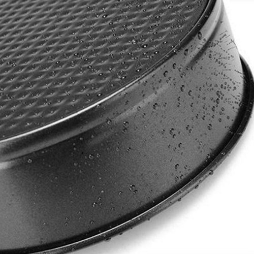 3Pcs Set Spring Form Round Cake Tin Set Non Stick Loose Base Pan Baking Tray - Picture 9 of 12