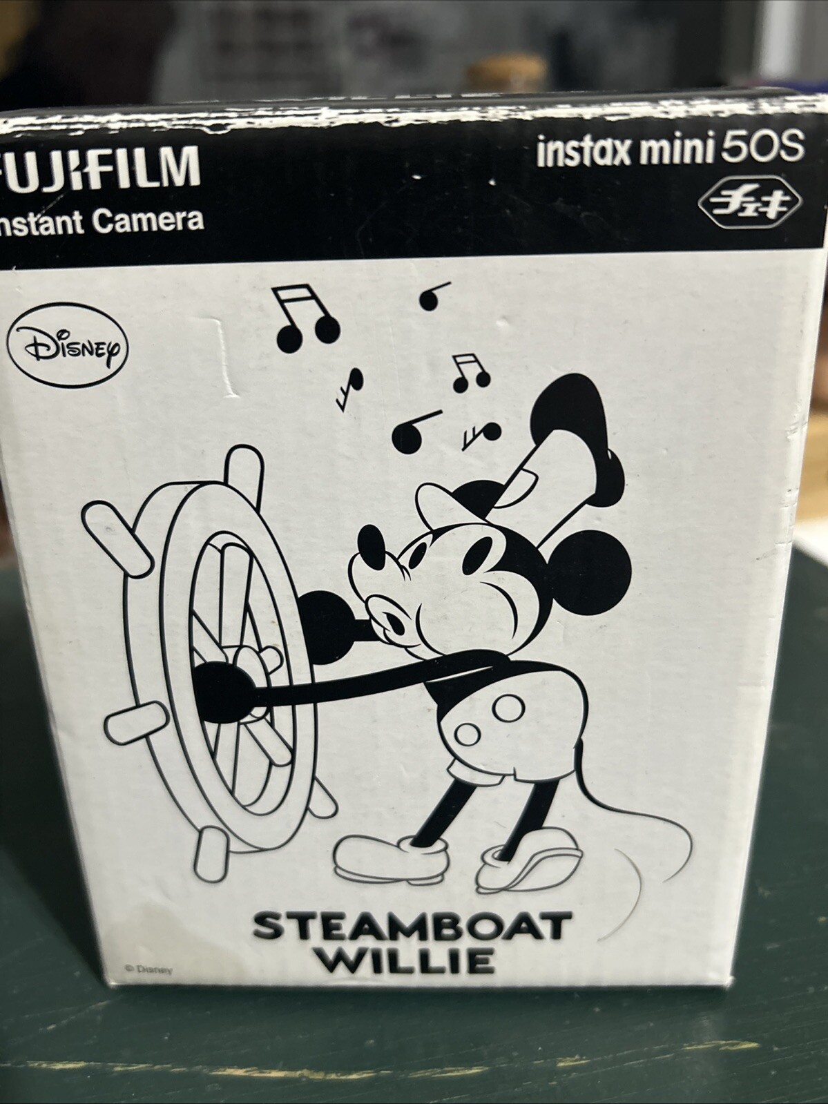 Fujifilm Instant Camera Steamboat Willie rare READ-image