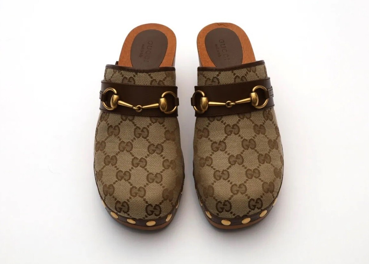 靴 Gucci Beige bow GG mules GUCCI Beige Bow Gg Mules | eBay