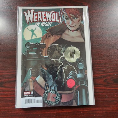 Werewolf By Night # 1 ADAM HUGHES VARIANT SIgned By Adam Hughes at TERRIFICON