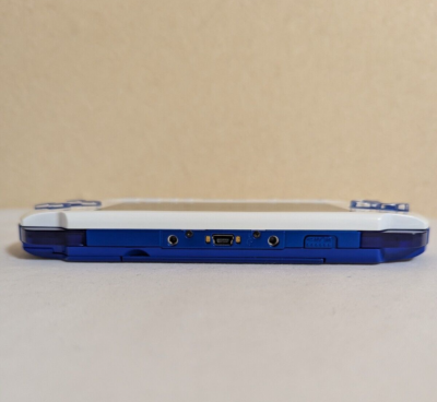 Sony PSP 3000 Value Pack Limited Edition Console Cords White×Blue