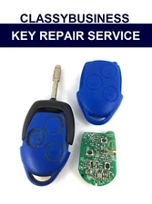 Ford Transit MK7 Blue key fob repair rechargeable battery replacement service