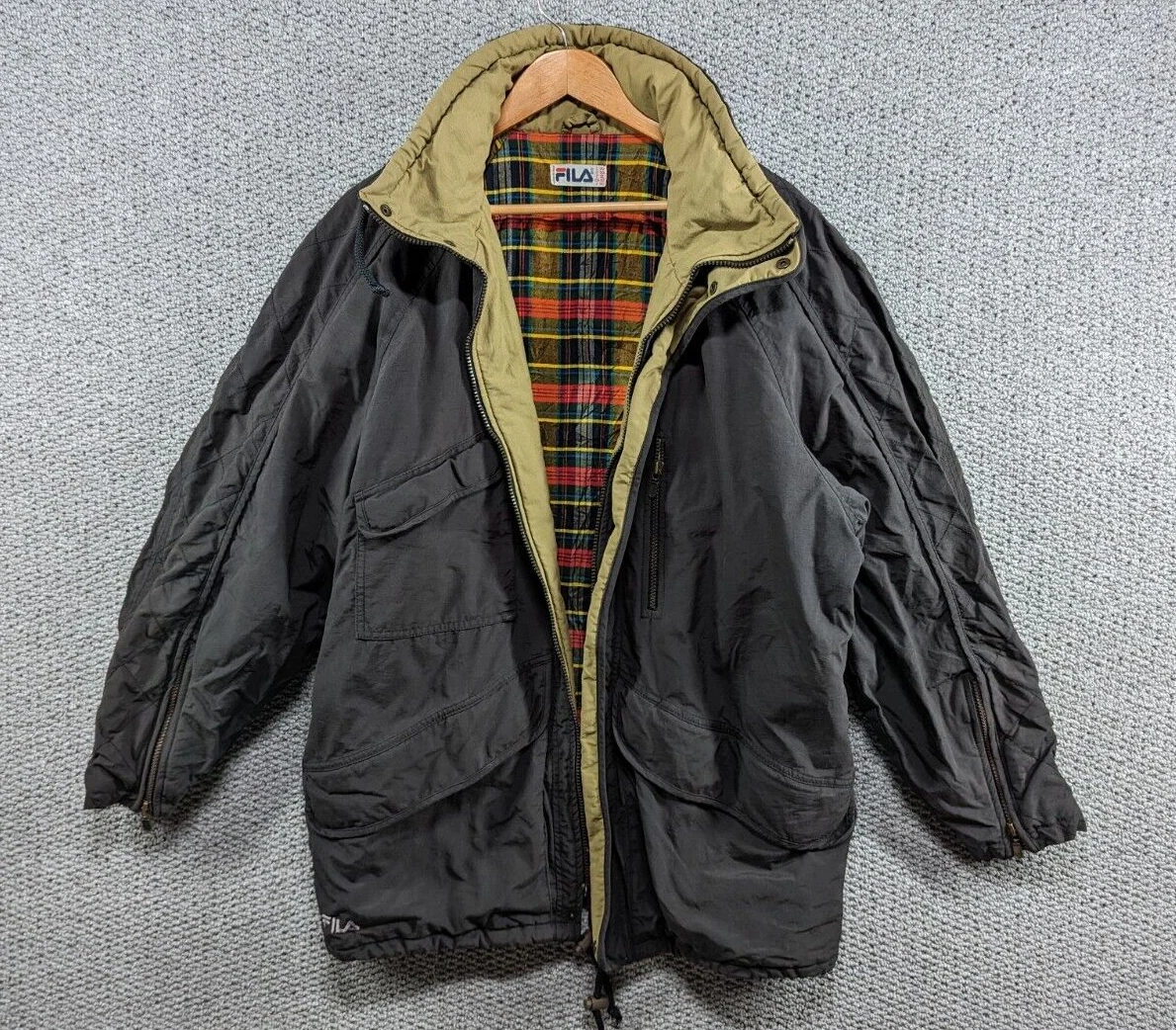 Fila parka coat deals