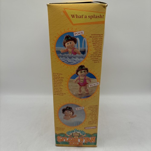 VINTAGE 1991 HASBRO SPLASH N TAN KIDS CABBAGE PATCH CLEO JUDY W/ Box Incomplete! - Picture 13 of 23