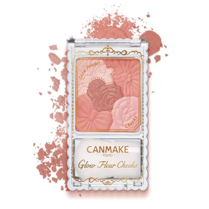 Canmake Glow Fleur Cheeks 11 Chai Fleur - Image 3 of 3