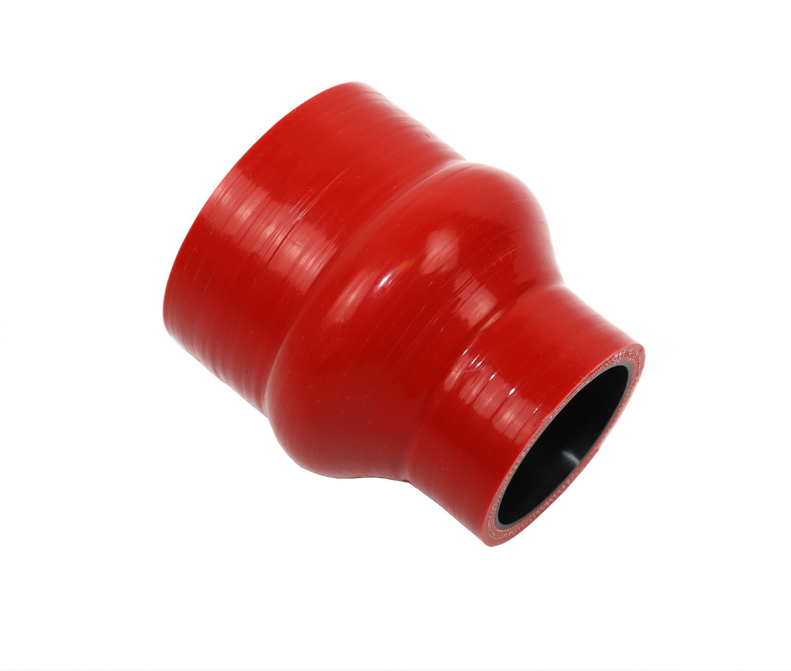 Universal 4-Ply High Temp 2.25"-3" ID Reducer Hump Coupler Silicone Hose RED