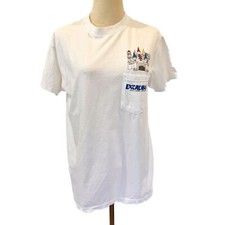 Excalibar Casino Hotel Las Vegas Vintage Single Stitch T-Shirt Medium White