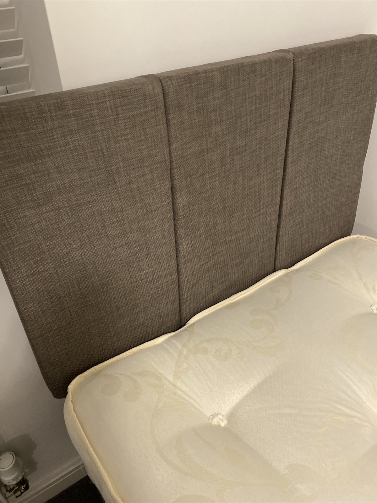 Single bed with mattress and headboard eBay