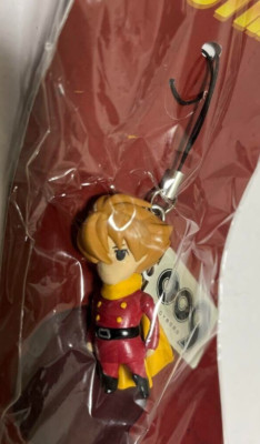 Japanese anime Cyborg 009 mini figure strap Joe Shimamura 009 Re:Cyborg