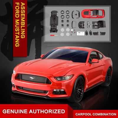 Maisto AMG GT & 2015 Ford Mustang GT セット Maisto 1:24 2015 FORD MUSTANG GT Assembly DIY Racing Car Toy