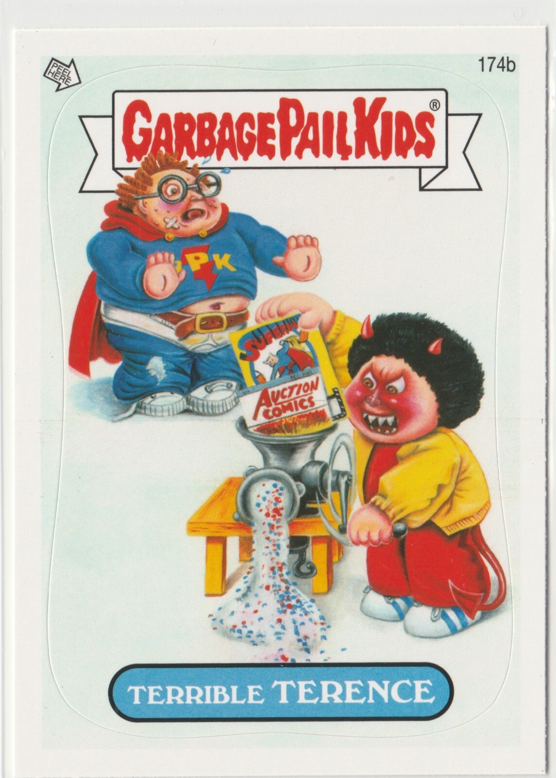 Terrible Terence #174b Garbage Pail Kids GPK 2013 Series 3 BNS3 Brand New