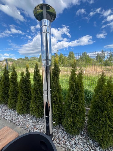 Ø85 cm Utschak 3 mm Stahl für Kazan + 2 Holzablagen Feuerofen Plov Утшак мангал - Picture 6 of 15