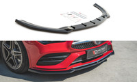 Cup Spoilerlippe Schwarz FüR Mercedes Cla C118 X118 Amg Line Frontspoiler Abs V1