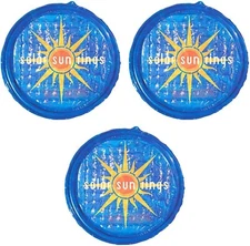 Solar Sun Rings Pool Cover | Sunburst Design | 5' x 5' | SSR-SB-02 (3 Pack)