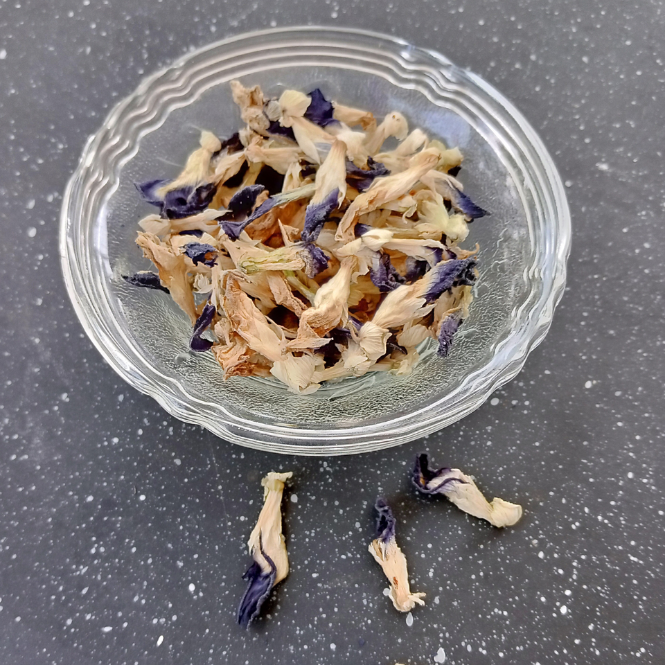 Butterfly Blue Pea Natural Organic Dried Flowers Herbal Drink Free