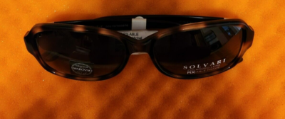 Solvari Black Tortoise Swarovski Sunglasses Rx-able Frame SW  display picture 1