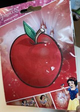 Disney Princess Snow White red Apple sew iron on embroidery applique patch