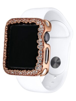 SKY B Smartwatch Hülle CHAMPAGNE BUBBLES W004G38 W004R38 für Apple Watch 1-3