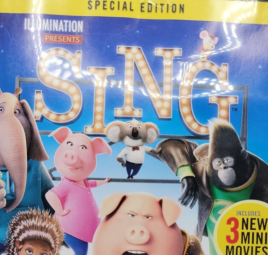 Sing (DVD, 2016) 25192366635| eBay