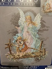 GUARDIAN ANGEL Counted Cross Stitch Kit 114914 Janlynn Designs for the Needle