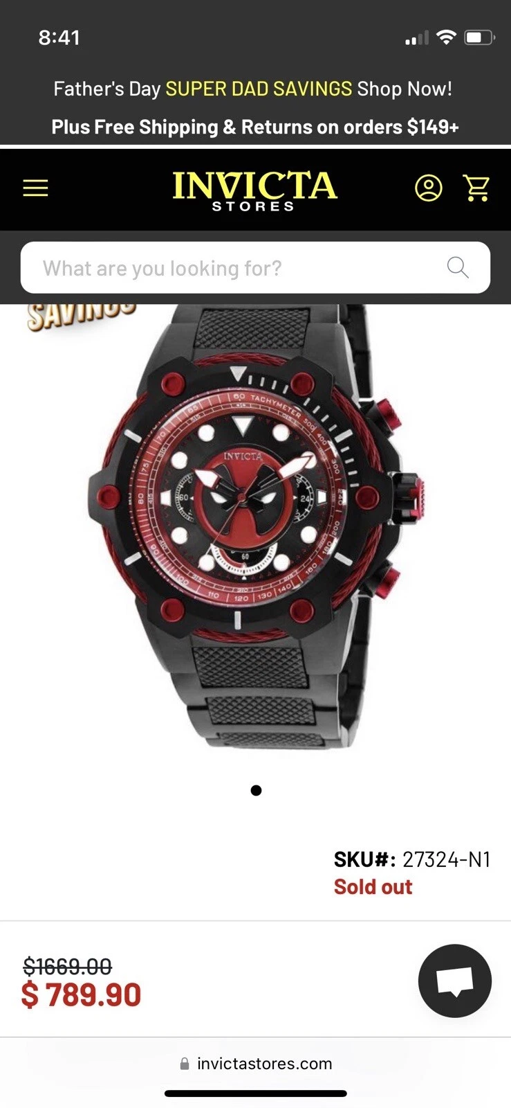 Invicta 27324 discount