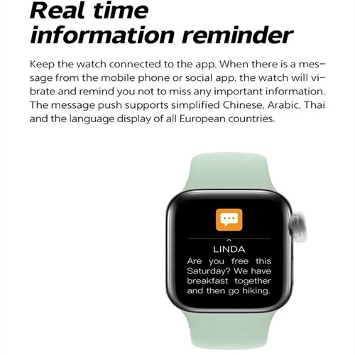 Smart Watch for Men Women Answer/Make Calls with Blood Pressure Sleep Monitor - Picture 4 of 10