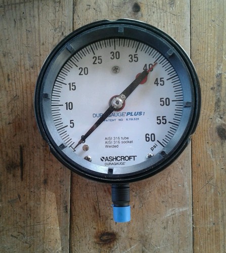 Ashcroft Duragauge 45-1279-SS-02L-60# 1LA-47654-014 nuovo con scatola - Foto 1 di 3