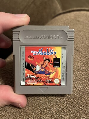 Rare Notice Du Jeu Super Nintendo SNES PAL FRA Aladdin Version Boite