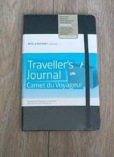 Moleskine Hard Cover Traveller's Journal 240 Pg 5" x 8.25" Tabbed Sections NEW