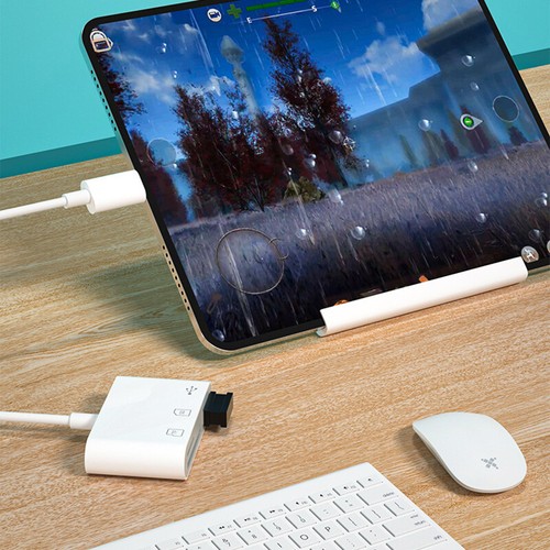 Versatile USB-C Micro Adapter, Type-C Memory Card Reader Writer For MacBook, f - Zdjęcie 8 z 14