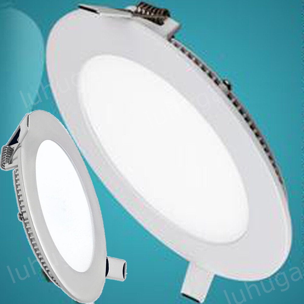 LED Panel Einbaustrahler Einbauleuchte Deckenleuchte EinbauSpots flach slim 230V