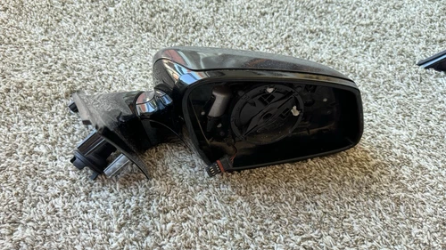 BMW F10 528i, 535i, 550i Right Side Mirror Power Folding Black line Trim 
