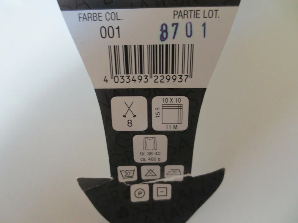 50g Lana Grossa Pezza ,Bändchengarn zum Stricken Häkeln, Sommer (99 €/ kg)  - Bild 2 von 2