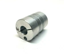 Ruland FSR20-8-8-A Six Beam Coupling Aluminum 1/2" x 1/2", 1.75" L x 1.25" OD