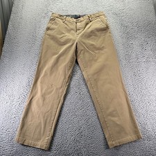 Dockers Chino Pants Mens 36x30 Beige Cotton Stretch Straight Fit Smart 360 Flex