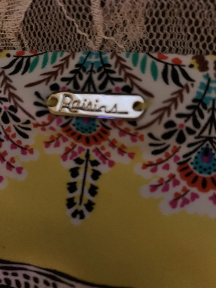 Parte inferior de bikini Raisins para mujer amarilla dulce guisante amarilla mediana descarada nueva sin etiquetas Foto 2 de 4