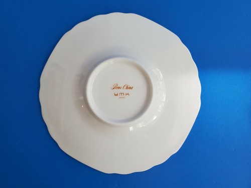 RARE NIB YMK Bone China SET of 6 Cups & Saucers - Picture 4 of 11