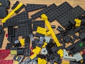 Lego 6894 Blacktron Invader Classic Space Vintage Instructions Space