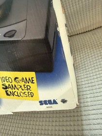 SEGA Saturn Console w/Controller Cables Game & Box US Version MK-80000 CIB RARE