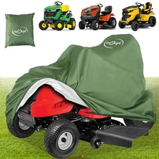 Heavy Duty Waterproof Riding Mower Lawn Tractor Cover UV Rain Dust Snow Protect