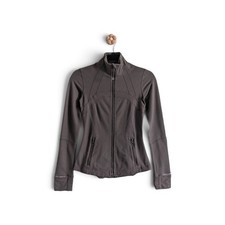 Lululemon Define Charcoal Zip-Up Jacket Size 2