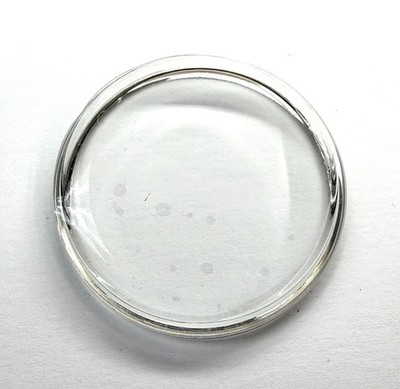 New Generic 34.6mm Acrylic Crystal To Fit 40mm Swatch Irony Chronograph Watch