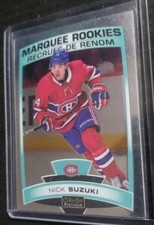 #164 Nick Suzuki Marquee Rookie Opee Chee Platinum 2019/20 Montreal Canadians