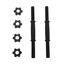 CAP Standard 14" Threaded Dumbbell Handle Set, Black