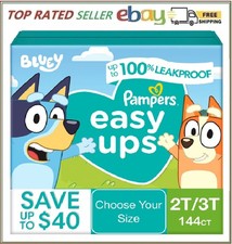 Pampers Easy Ups Boys Training Pants Underwear, Choose Sizes Pampers FAST SHIP