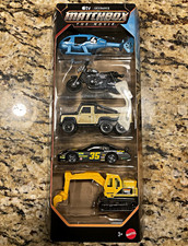 Matchbox The Movie 5-Pack Diecast Mixed Vehicles Set, Multicolor, Unopened Box
