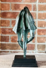 N S Rana Original Art Bronze Sculpture On Base Stunning ✨